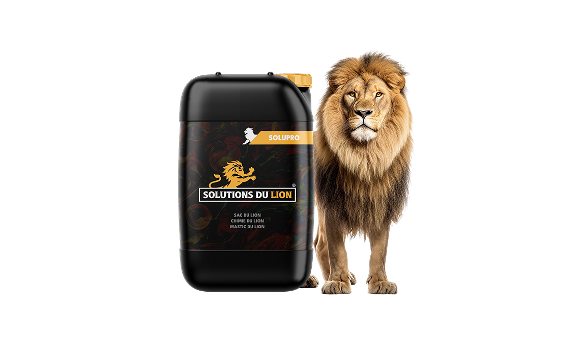 Image d'un bidon SOLUTION DU LION'